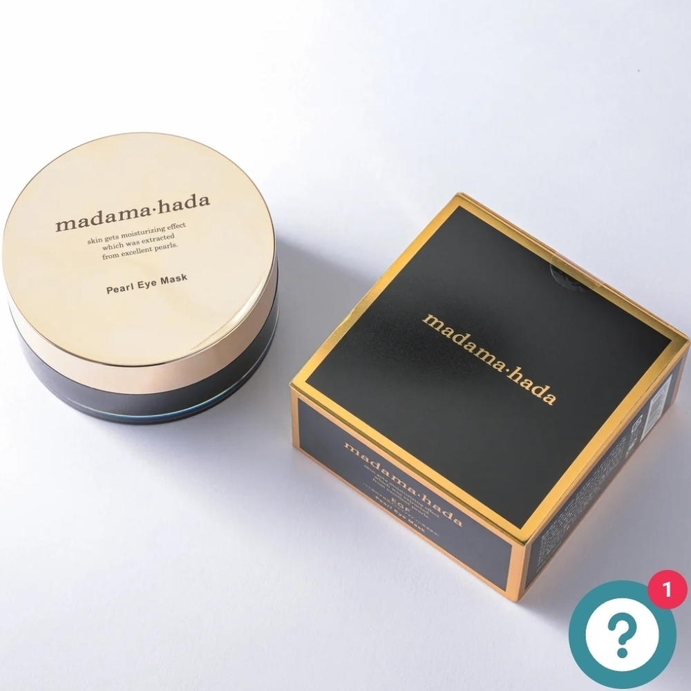 Brand New Madama Hada Pearl Eye Masks. Luxury Japan Skincare